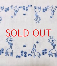  Adult baby Cloth diaper 100% Cotton dobby /giraffe & donkey Pattern