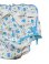Photo2: Adult baby diaper cover elephant pattern  polyurethane waterproof / waist strap foot strap  (2)