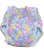 Photo1: Adult Diaper Cover Teddy Bear Pattern Polyurethane Waterproof Light Blue /Lace (1)