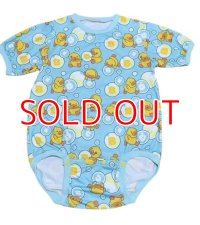 Adult Baby Romper  Duck Pattern Short Sleeves
