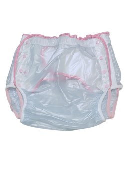 Photo1: Adult baby diaper cover vinyl cover