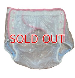 Photo1: For Mr.T/ 	Adult baby diaper cover vinyl cover XXL