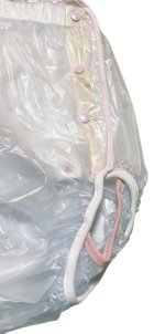 Other Images1: Adult baby diaper cover vinyl cover pink(4L,5L)