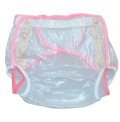 Adult baby diaper cover vinyl cover pink(S´-XXL)