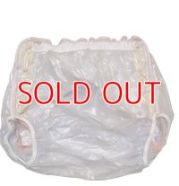 Adult baby diaper cover vinyl cover pink(4L,5L)