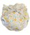 Photo1: Adult baby diaper cover with  flowers pattern waist strap  (1)