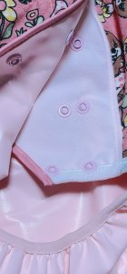 Other Images2: Adult baby diaper cover with bea pattern quilt