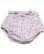 Photo1: Adult baby diaper cover pants type flower pattern waist strap (1)