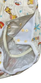 Other Images2: Adult diaper cover animal print vinyl waterproof