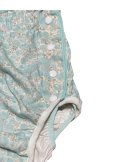 Other Images1: Adult diaper cover soft light blue floral pattern PVC waterproof