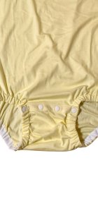 Other Images3: Adult Baby romper with collar/yellow