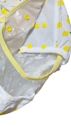 Other Images2: Adult Diaper Cover – Fresh Lemon Print Cotton with Vinyl Waterproof Lining