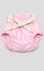 Photo1: Adult Diaper Cover – Baby Pink Urethane Waterproof with Adjustable Waist Tie (1)