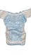Photo4: Adult Diaper Cover – Baby Blue Polka Dot Cotton with Vinyl Waterproof Lining (4)