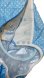Photo3: Adult Diaper Cover – Baby Blue Polka Dot Cotton with Vinyl Waterproof Lining (3)
