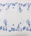 Photo1:  Adult baby Cloth diaper 100% Cotton dobby /giraffe & donkey Pattern