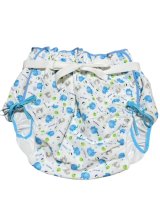 Photo: Adult baby diaper cover elephant pattern  polyurethane waterproof / waist strap foot strap 