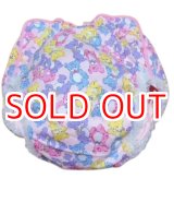 Photo: Adult baby diaper cover teddy bear pattern polyurethane waterproof pink /lace　5L only