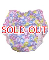 Photo: Adult baby diaper cover teddy bear pattern polyurethane waterproof pink
