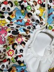 Photo2: Adult Diaper Cover Panda Animal Pattern Polyurethane Waterproof Off White