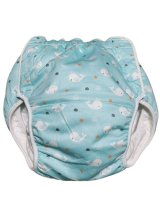 Photo: Adult Diaper Cover Fluffy Quilt Waterproof Whale Pattern