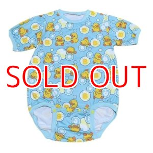 Photo: Adult Baby Romper  Duck Pattern Short Sleeves