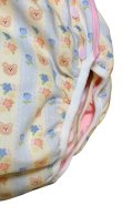 Photo2: Adult baby diaper cover bear  pattern TPU Waterproof 5L only