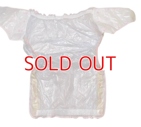 Photo4: Adult baby diaper cover vinyl cover pink(4L,5L)