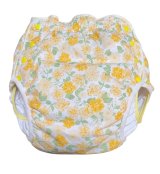 Photo: Adult baby diaper cover with  flowers pattern