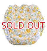 Photo: Adult baby diaper cover with  flowers pattern