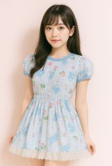 Photo: Adult baby  elephant and flowers baby dress