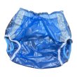Photo1: Adult baby diaper cover PVC cover  blue(M´、L、XL、XXL)