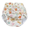 Photo1: Adult diaper cover animal print vinyl waterproof