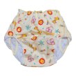 Photo1: Adult diaper cover animal print pile waterproof