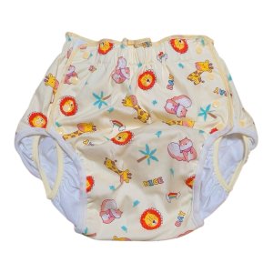 Photo: Adult diaper cover animal print pile waterproof