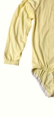 Photo3: Adult Baby romper with collar/yellow