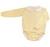 Photo: Adult Baby romper with collar/yellow