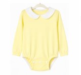 Photo: Adult Baby romper with collar/yellow