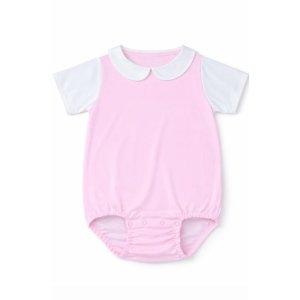 Photo: Adult Baby romper short sleeves / baby pink