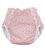 Photo: Adult baby Diaper Cover – Cute Strawberry Print with Lace