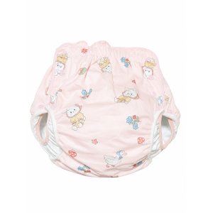 Photo: Adult Baby Diaper Cover  Baby Pink Bunny and Duck Print Pile waterproof