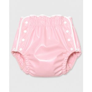Photo: Adult Diaper Cover – Baby Pink Urethane Waterproof Glossy Cover