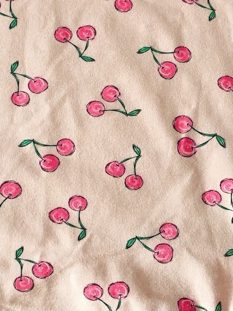 Photo: Adult Baby Onesie cherry pattern short sleeves