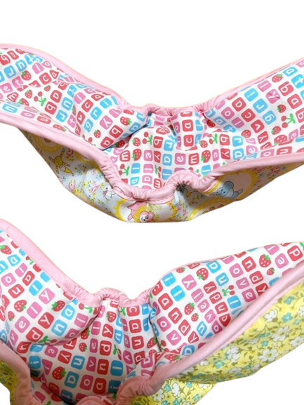 Photo:  Adult baby Cute patterned liner with elastic (No tarpaulin) 