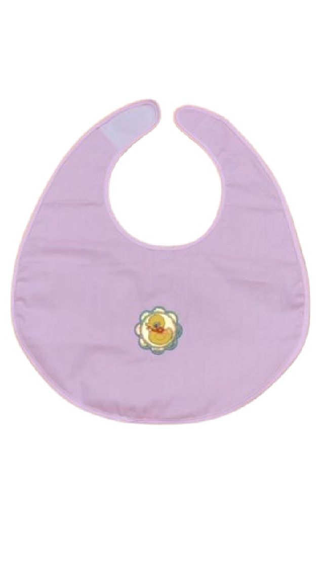 Photo1: Adult Baby Bib applique