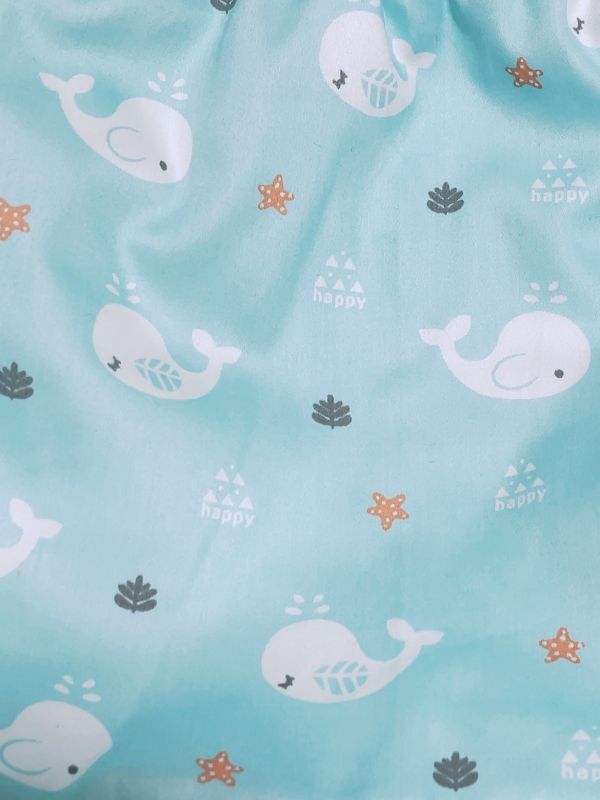 Photo: Adult Diaper Cover Fluffy Quilt Waterproof Whale Pattern