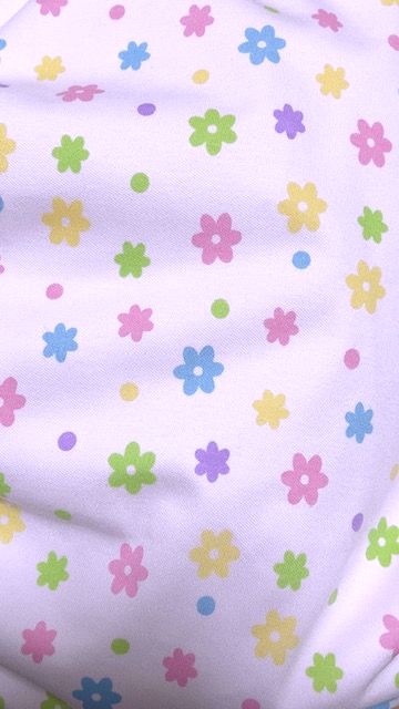 Photo4: Adult baby diaper cover pants type flower pattern