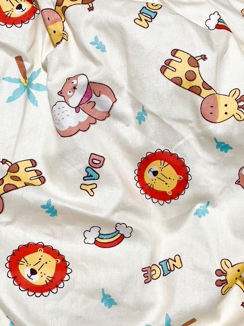 Photo4: Adult Baby diaper cover animal print vinyl waterproof with waist strap