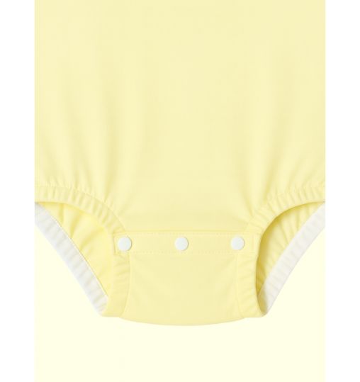 Photo: Adult Baby romper with collar/yellow