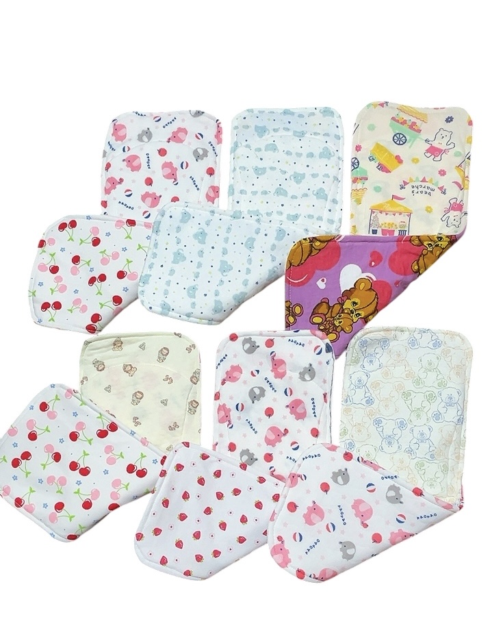 Photo1: Reusable Waterproof Diaper Liner – Random Cute Print, Sold Individuallyt